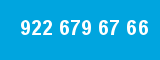 922 679 67 66 922 679 67 66